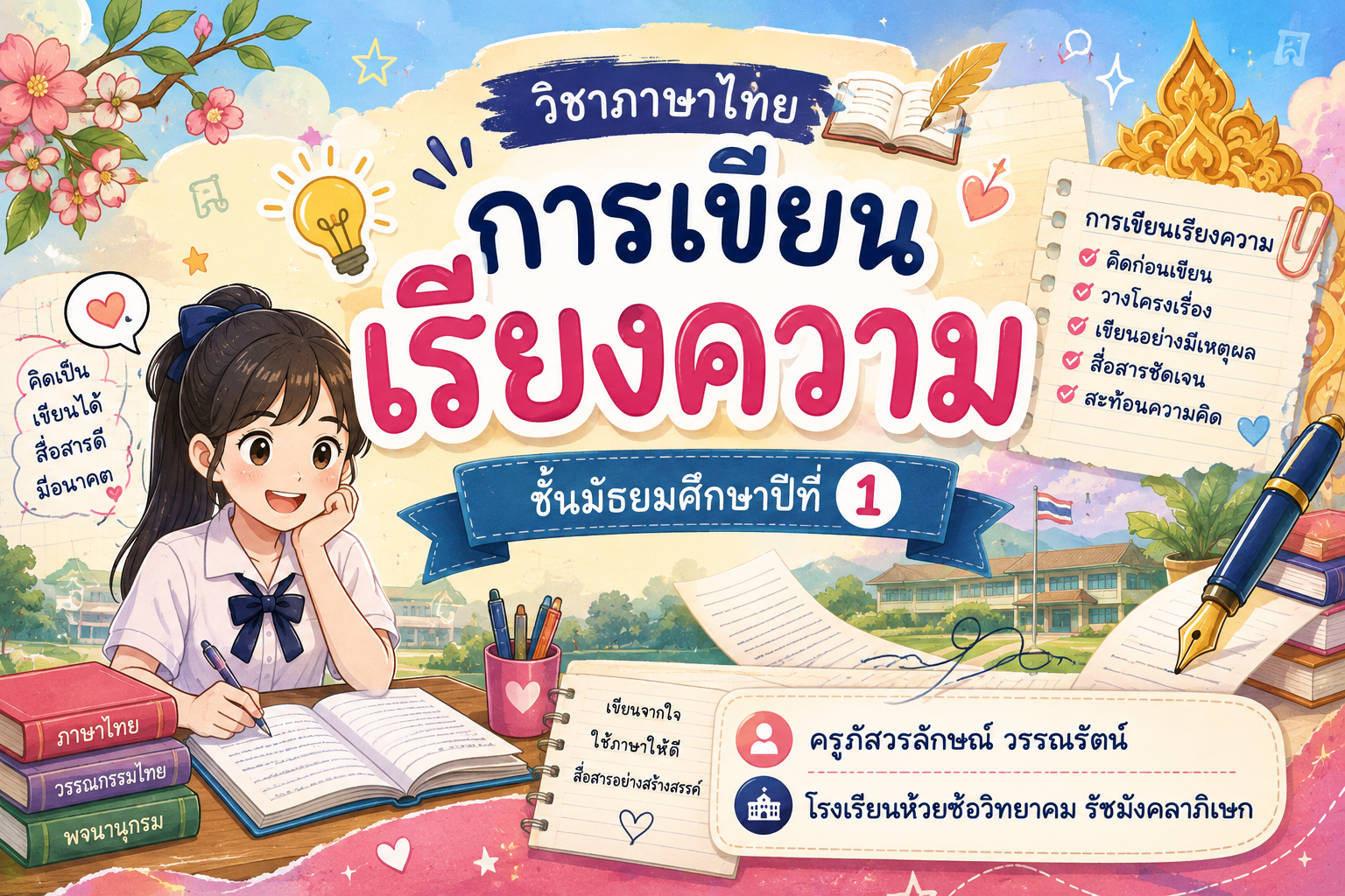 การเขียนเรียงความ