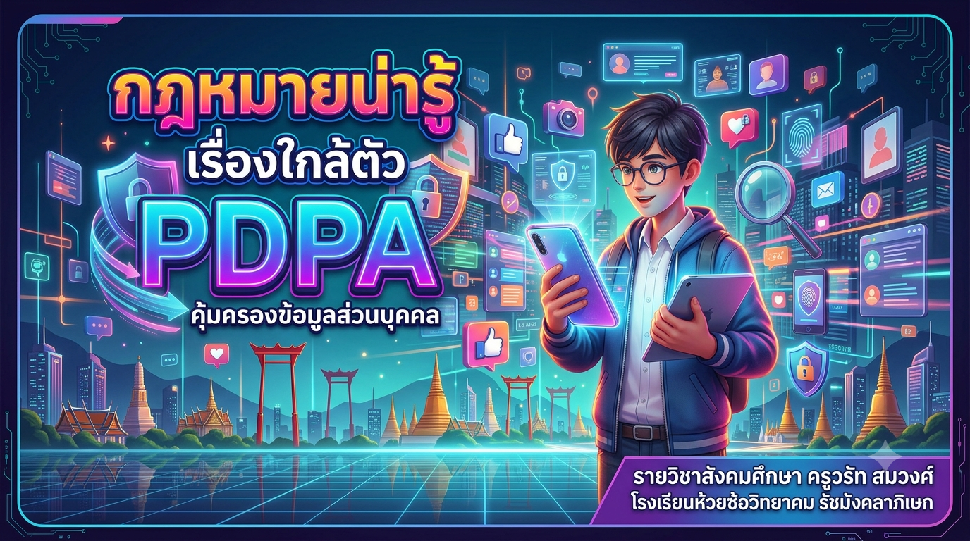 กฎหมายน่ารู้ที่วัยรุ่นต้องปัง