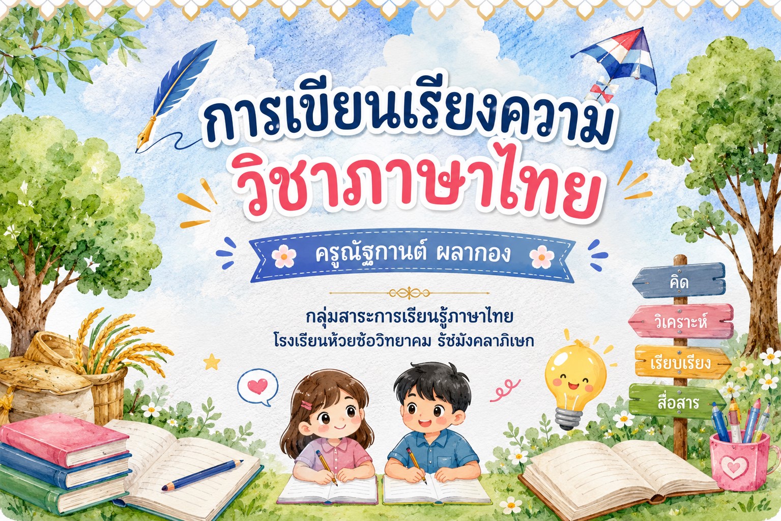 การเขียนเรียงความ