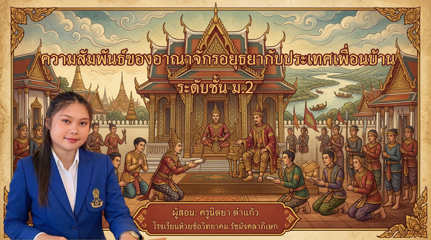 ความสัมพันธ์ของอาณาจักรอยุธยากับประเทศเพื่อนบ้าน