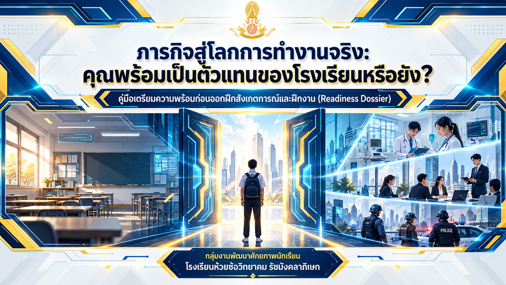 แนวทางการปฏิบัติตนของนักเรียนก่อนเข้าการฝึกประสบการณ์วิชาชีพ